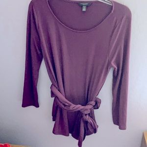 Deep purple blouse